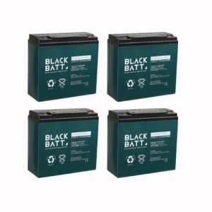 12V 24Ah Jel Elektrikli motorsiklet aküsü 4'lü Set